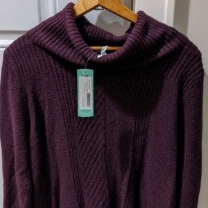 Cowl neck sweater